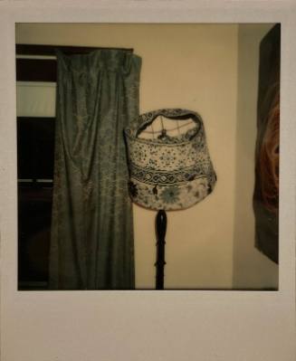 Untitled  (Lamp and curtain)