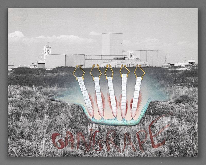Gang Bang at the WIPP Site [from the series Nuclear Waste(d)]