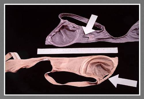 Exhibit E: Underwear, Molested (from the series Crime in the Home)