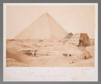 The Sphynx and Great Pyramid, Geezeh
