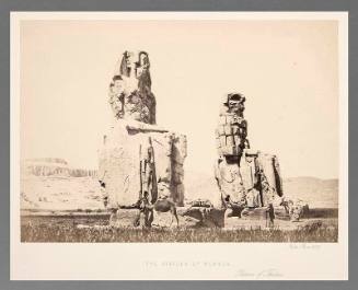 The Statues of Memnon, Plain of Thebes