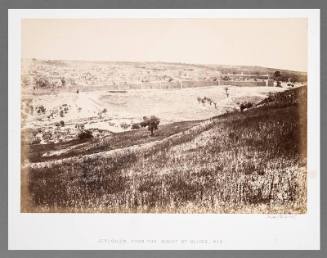 Jerusalem from the Mount of Olives No. 2