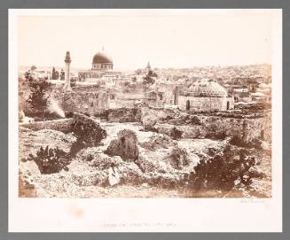 Jerusalem From The City  Wall