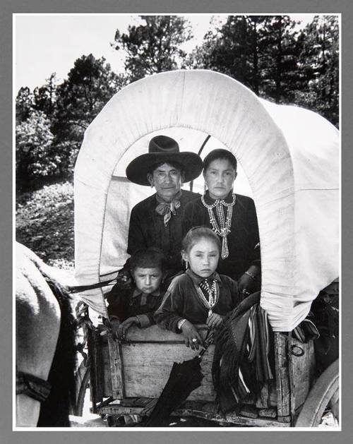 Navaho Covered Wagon (from the Enduring Navaho series)