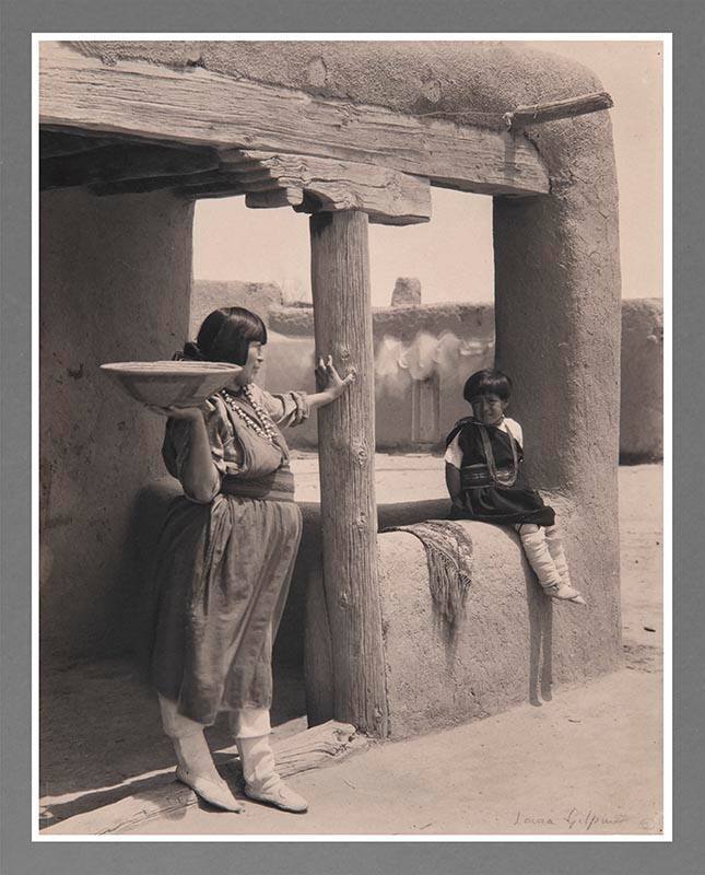 At the San Ildefonso Pueblo, New Mexico