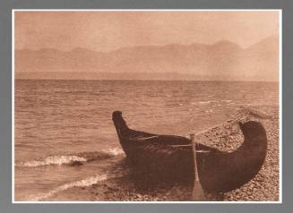Evening on Flathead Lake (from the series The North American Indian)