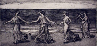 Three Graces on Beach