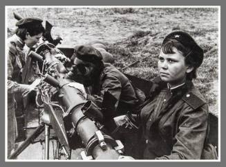 Women with artillery