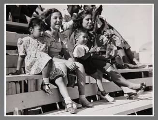 Spectators at the Polack Brothers Circus Show, Midland, Texas