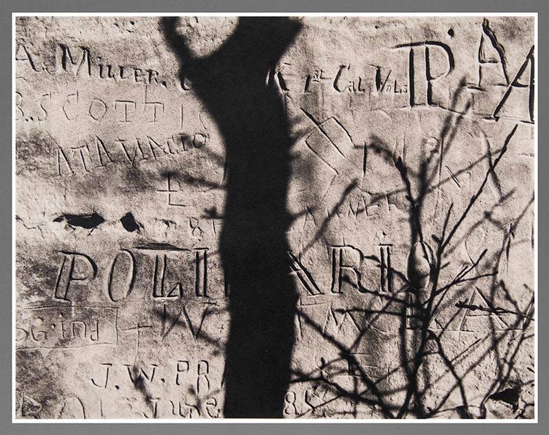 Inscription Rock, Oklahoma (from the series Along the Santa Fe Trail)