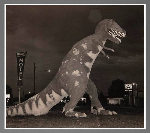 Dinosaur, Highway 40, Vernal, Utah, 1974