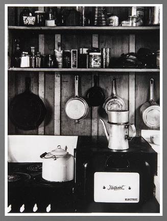 Edward Weston's Kitchen (from the Santa Fe Center on Photography Portfolio II)