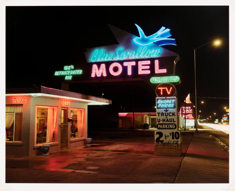 The Blue Swallow Motel, Tucumcari, New Mexico, July 1990