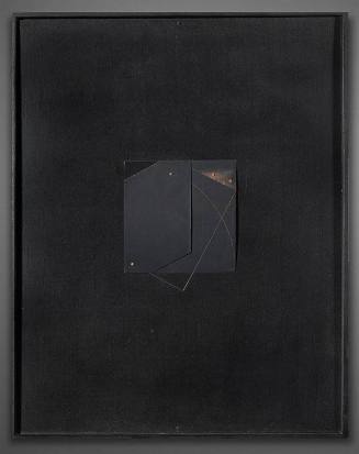 
Constance DeJong, Three Point Seven Five, 1987, copper on Masonite, 14 1/2 × 11 3/8 in. Colle…