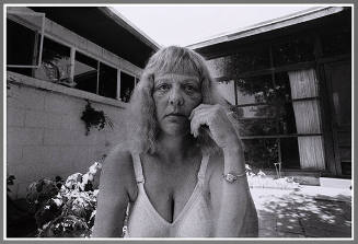 Untitled (Self-Portrait in Bra) (from the series "Facelift")