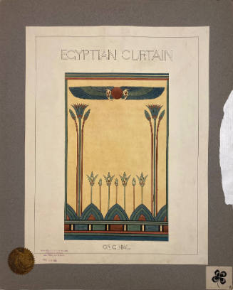 Egyptian Curtain Design