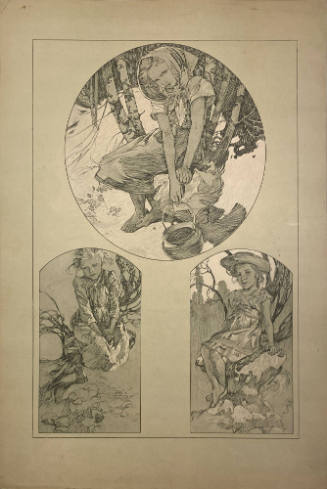 Figures decoratives, Plate 35