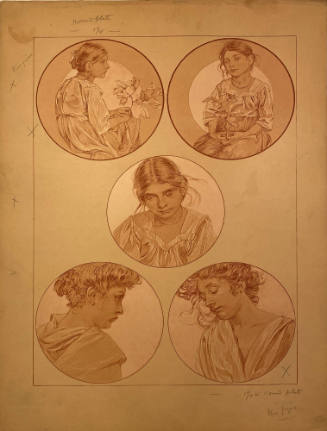 Figures decoratives, Plate 5
