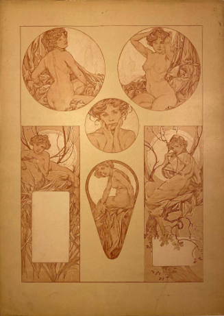 Figures decoratives, Plate 15
