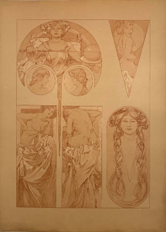 Figures decoratives, Plate 11