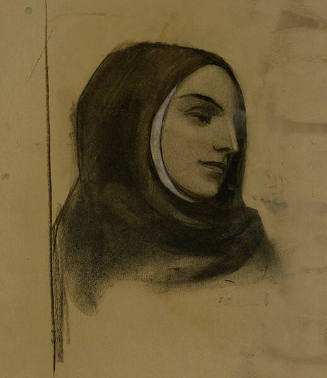 Sketch for mural "The Apotheosis of St. Francis"
