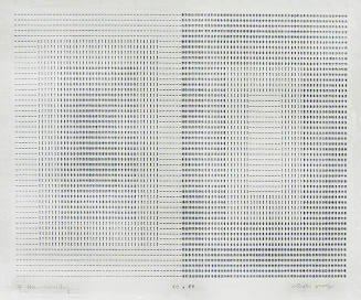 Frederick Hammersley, CO . ED, #38, 1969, (Artist proof), from the series of #1-#72, computer‐g…