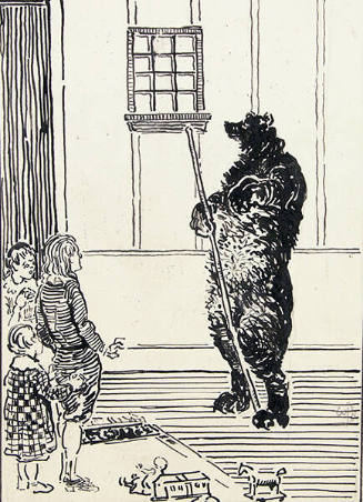 William Penhallow Henderson, He Stood Up on His Hind Legs (From the book Anderson Fairy Tales),…