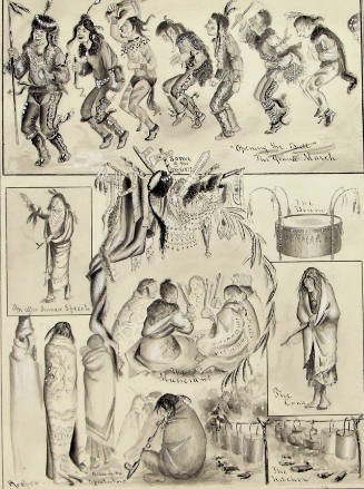Sketches at an Indian Dance