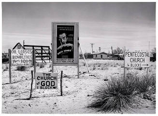 Signs In The Oil Town Of Hobbs, New Mexico