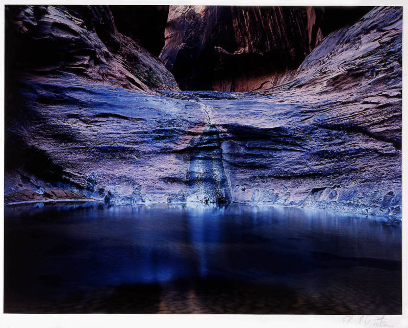 Pool in Mystery Canyon, Glen Canyon, Utah