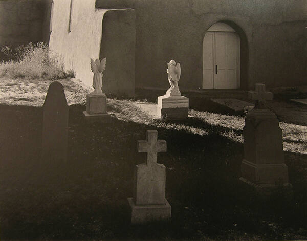 Churchyard, Velarde, New Mexico 1948, (from the Southwest Portfolio)