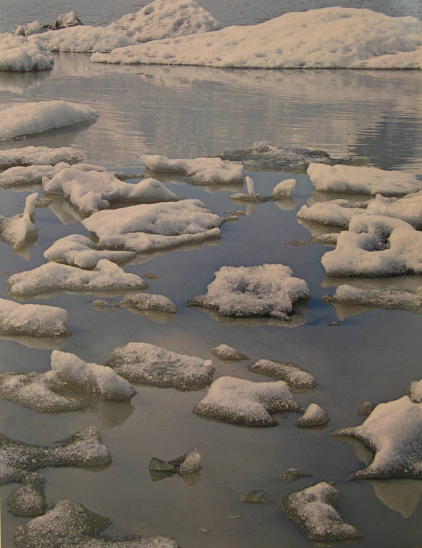 Ice in Glacial Lake, Fjallsarlon, South Coast (from the Iceland portfolio)