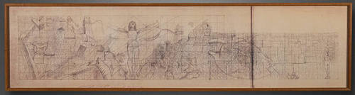 Study for Olympic Mural of a Woman