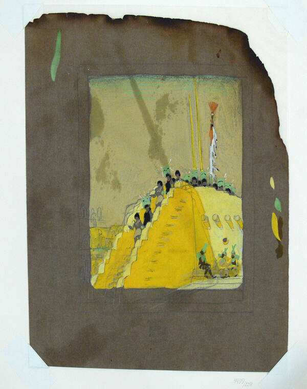 Beginning of the Fiesta (study)