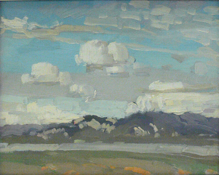 Untitled (Landscape with Clouds)
