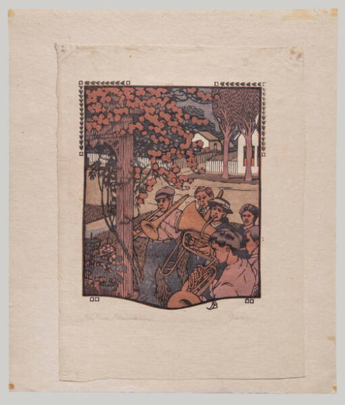 Gustave Baumann (American, born Germany, 1881 – 1971), All the Year Round - June, 1912, color w…