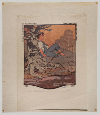 Gustave Baumann (American, born Germany, 1881 – 1971), All the Year Round - July, 1912, color w…