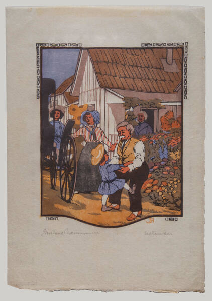 Gustave Baumann (American, born Germany, 1881 – 1971), All the Year Round - September, 1912, co…