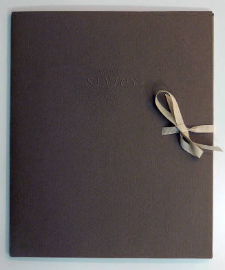 Cover, from New Mexico Santos: A Suite of Woodblock Prints by Gustave Baumann