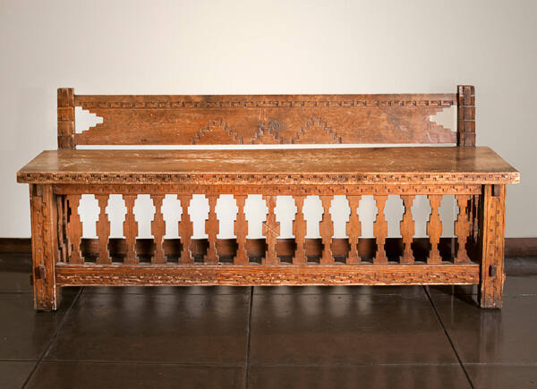Spanish Colonial / Pueblo Style Bench