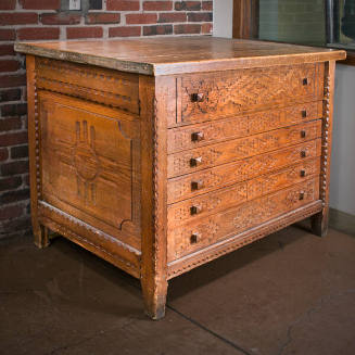 Santa Fe Style Six Drawer Chest