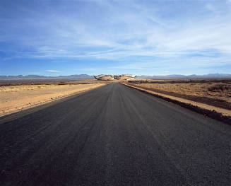 Connie Samaras, Spaceport America: Terminal (facing street entrance), 2011 (printed 2012), pigm…