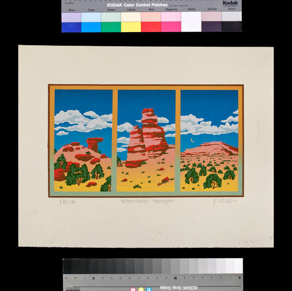 Postcard Triptych (6-13-77)