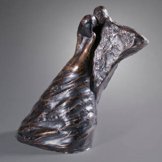 Fritz Scholder, Another Dream, 1983, bronze, 8 7/8 x 8 x 4 7/8 in. Collection of the New Mexico…