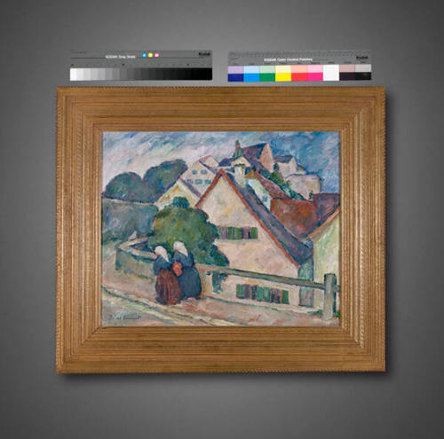 Donald Beauregard, Auvergne, circa 1912, oil on canvas, 19 x 23 1/2 in. Collection of the New M…