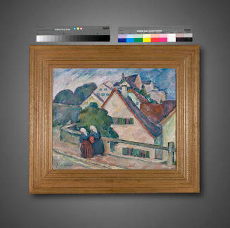 Donald Beauregard, Auvergne, circa 1912, oil on canvas, 19 x 23 1/2 in. Collection of the New M…