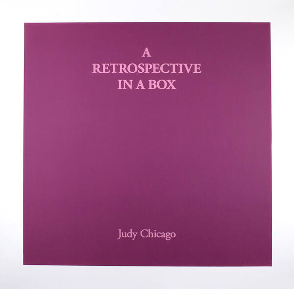 Cover Page (from A Retrospective in a Box)