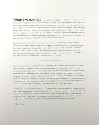 Artist Statement (from Dreaming in Reverse/Soñando Hacia Atrás)