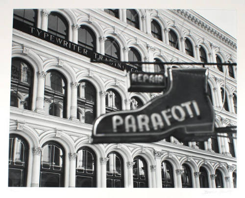 Parafoti Shoe Repair Façade, 317 Broadway, New York