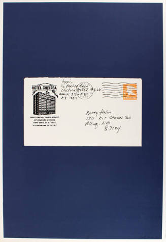 Letter from the Hotel Chelsea Envelope